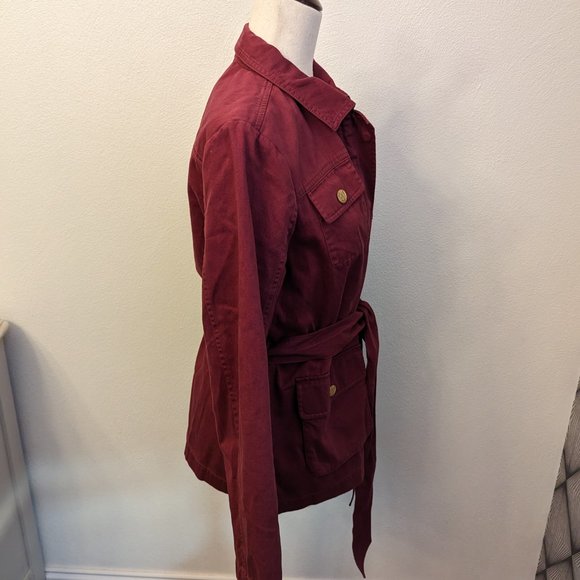 Draper James Cotton Twill Field Utility Jacket - Picture 9 of 10